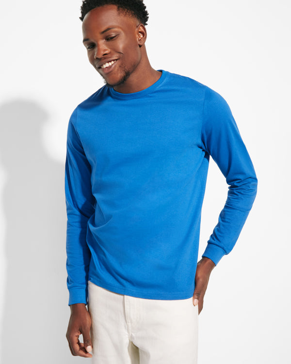 Camiseta manga larga POINTER — estampación y bordado de tu diseño