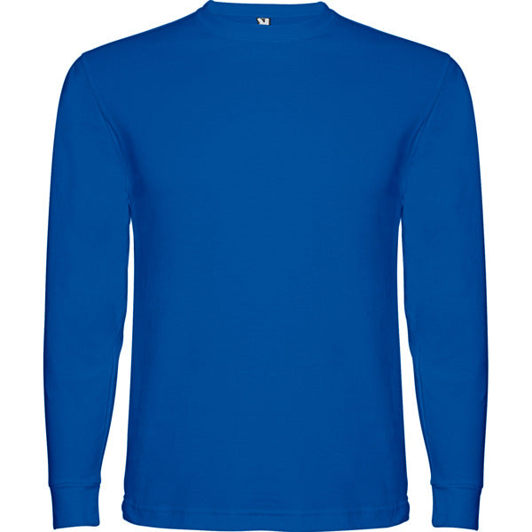 Camiseta manga larga POINTER personalizable online — royal, taller en Madrid