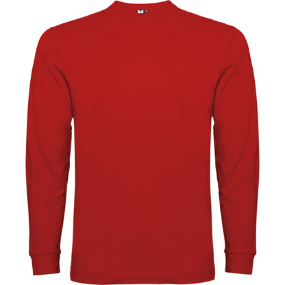 Camiseta manga larga POINTER personalizable online — rojo, taller en Madrid
