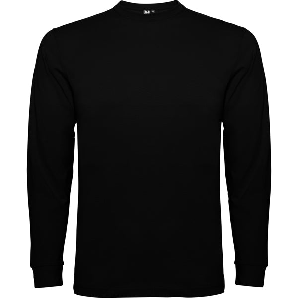 Camiseta manga larga POINTER CHILD Infantil en color negro para personalizar con tu logo, nombre o foto