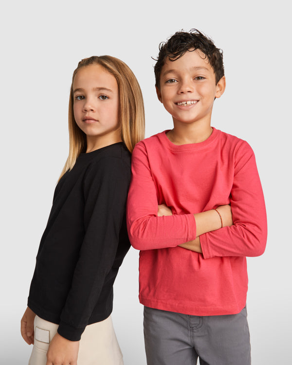 Camiseta manga larga POINTER CHILD Infantil — estampación y bordado de tu diseño