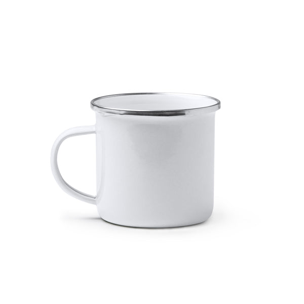 Taza CARDIF en color blanco para personalizar con tu logo, nombre o foto