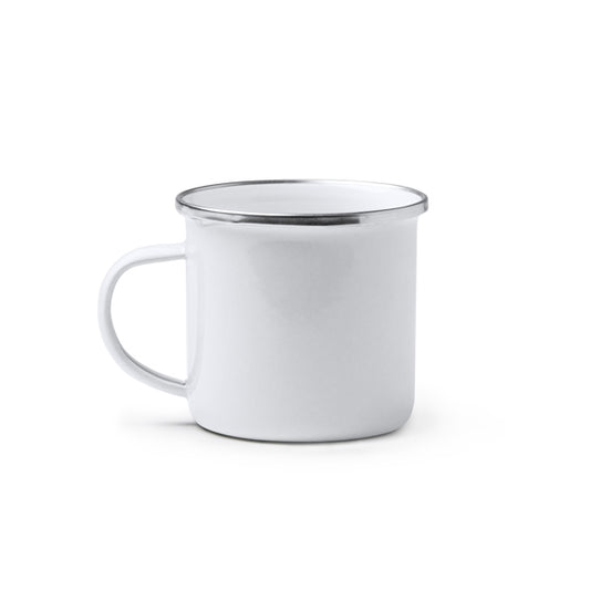 Taza CARDIF en color blanco para personalizar con tu logo, nombre o foto