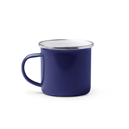 Taza CARDIF en color royal — impresión personalizada de tu logo