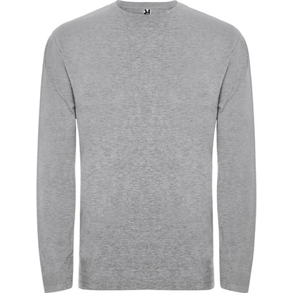 Camiseta manga larga EXTREME en color gris vigore — estampación y bordado de tu diseño