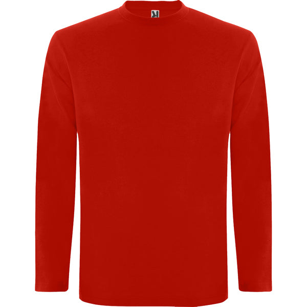 Camiseta manga larga EXTREME personalizable online — rojo, taller en Madrid