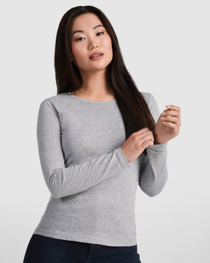 Camiseta manga larga EXTREME WOMAN personalizable online, taller en Madrid