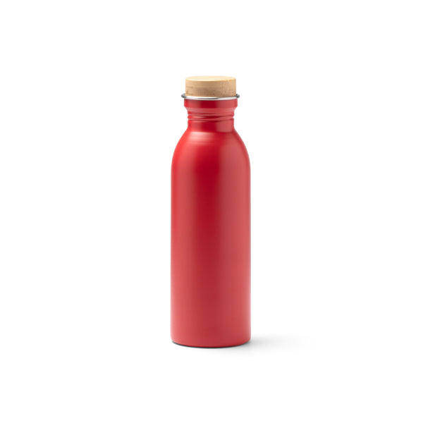 Bidón LEVU en color rojo para personalizar con tu logo, nombre o foto