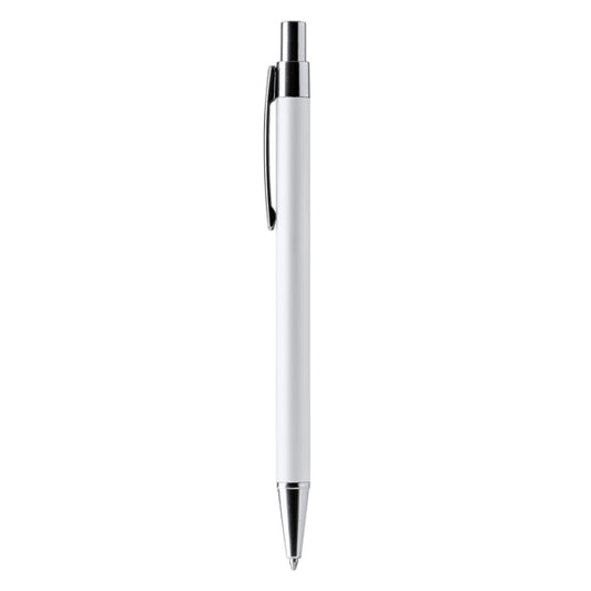 Bolígrafos RODAL en color blanco para personalizar con tu logo, nombre o foto