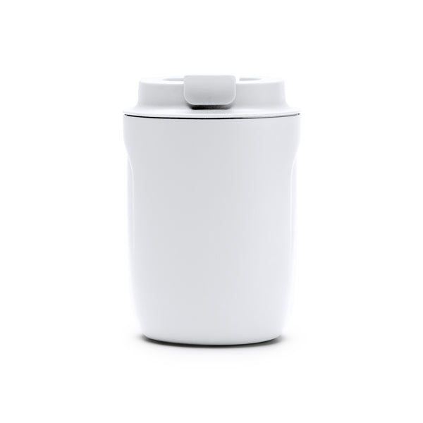 Vaso TANIK en color blanco para personalizar con tu logo, nombre o foto