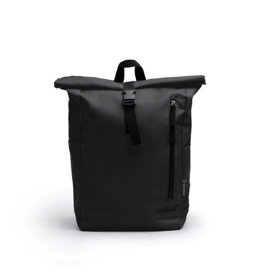 Mochilas DRONTE en color negro para personalizar con tu logo, nombre o foto