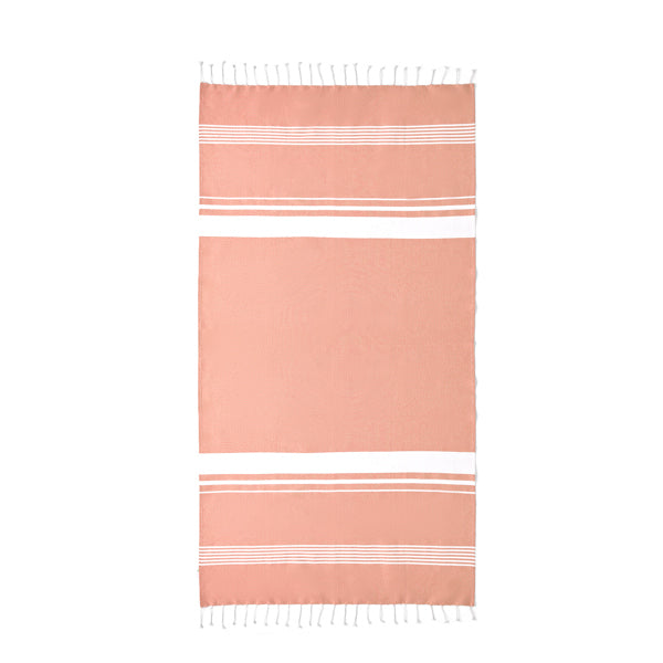 Toallas CALAIS en color naranja — estampación y bordado de tu diseño