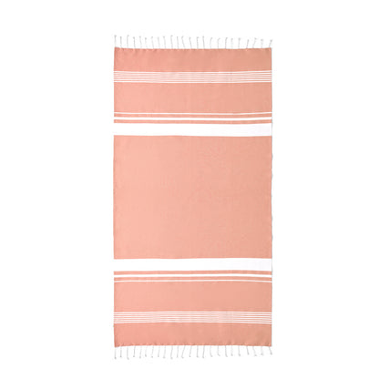 Toallas CALAIS en color naranja — estampación y bordado de tu diseño