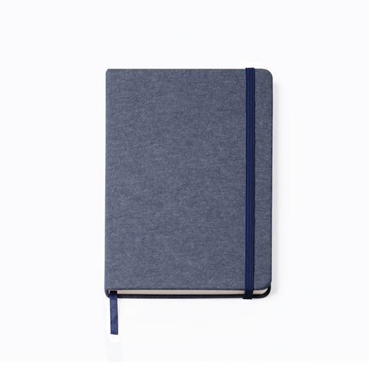 Libretas SORAL en color royal, personalización a medida en Gráficas Hugo