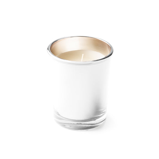 Velas KIMI en color blanco para personalizar con tu logo, nombre o foto