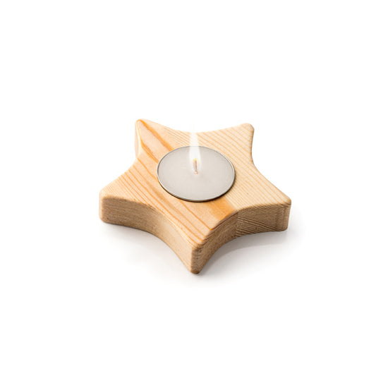 Velas MAKA en color estrella para personalizar con tu logo, nombre o foto