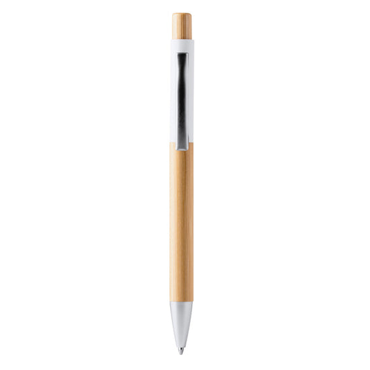 Bolígrafos OSIRIS en color blanco para personalizar con tu logo, nombre o foto