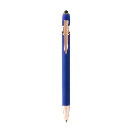Bolígrafos ROSES en color royal — impresión personalizada de tu logo