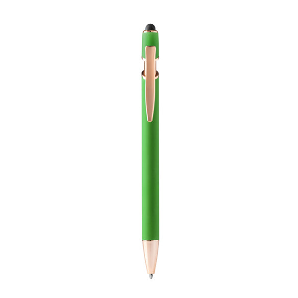 Bolígrafos ROSES personalizable online — verde helecho, taller en Madrid