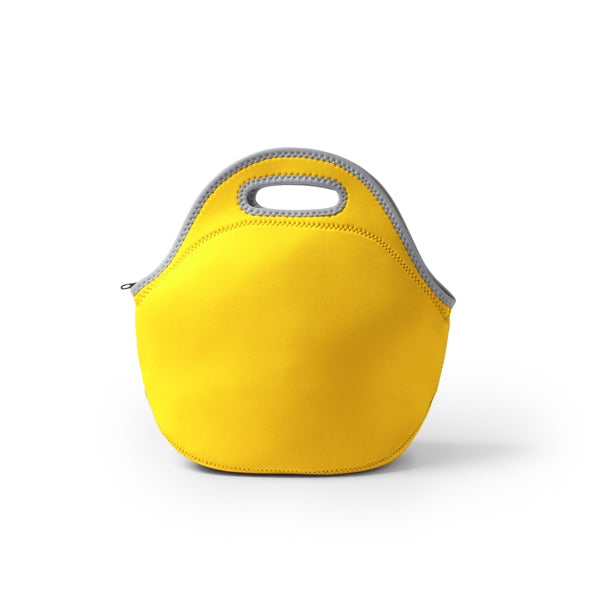 Fiambreras GOMAT en color amarillo, personalización a medida en Crea41