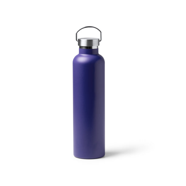 Bidón FRESKI en color royal — impresión personalizada de tu logo