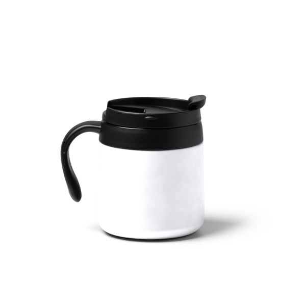 Taza VAKE en color blanco para personalizar con tu logo, nombre o foto