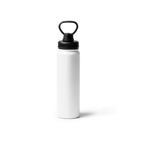 Bidón POLIT en color blanco para personalizar con tu logo, nombre o foto