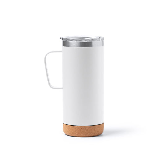 Termo BEYRON en color blanco para personalizar con tu logo, nombre o foto