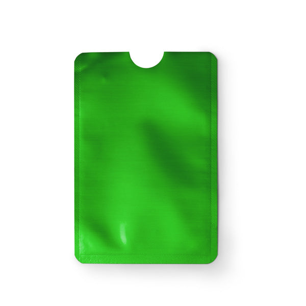 Tarjeteros TRAVIS personalizable online — verde helecho, taller en Madrid