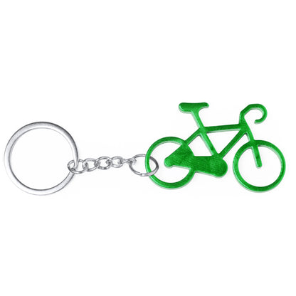 Llaveros GIRO en color verde helecho — impresión personalizada de tu logo