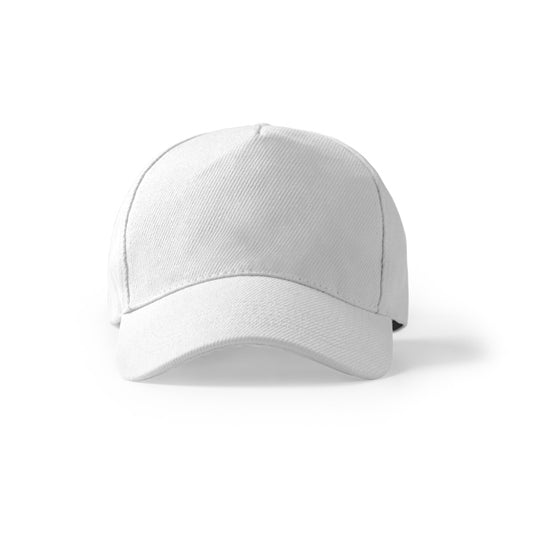 Gorras FRED en color blanco para personalizar con tu logo, nombre o foto