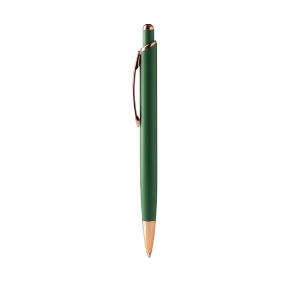 Bolígrafos PERLA personalizable online — verde oscuro, taller en Madrid