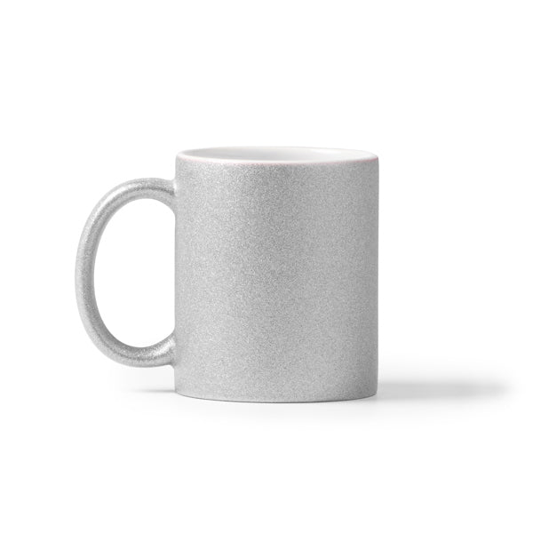 Taza FIONA en color plata, personalización a medida en Crea41