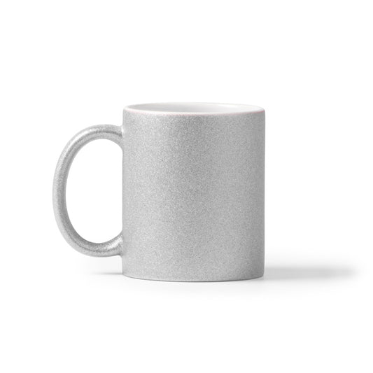 Taza FIONA en color plata, personalización a medida en Crea41