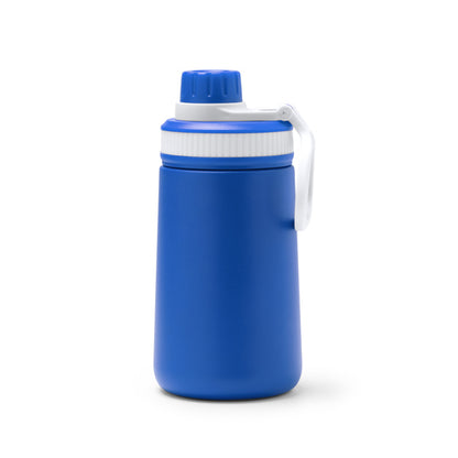 Bidón PUMBA en color royal — impresión personalizada de tu logo