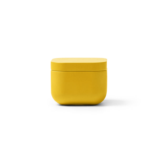 Velas TRINI en color amarillo — impresión personalizada de tu logo