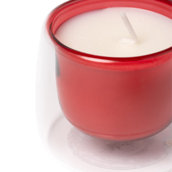 Velas FLORA — impresión personalizada de tu logo