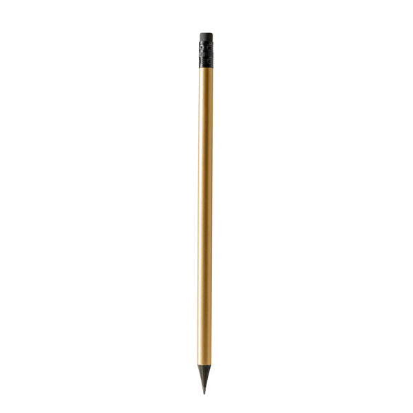 Lápices CHANTRA en color oro — impresión personalizada de tu logo
