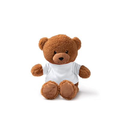 Peluches KODA en color blanco para personalizar con tu logo, nombre o foto