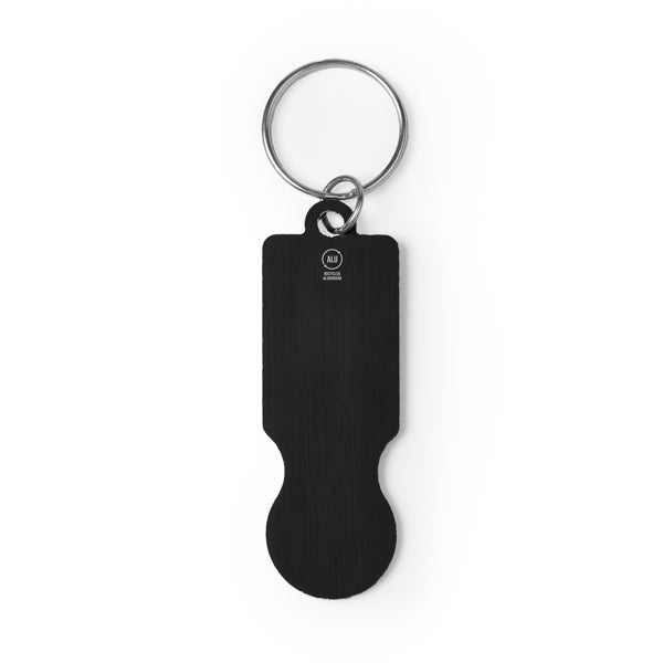 Llaveros HORNET en color negro para personalizar con tu logo, nombre o foto