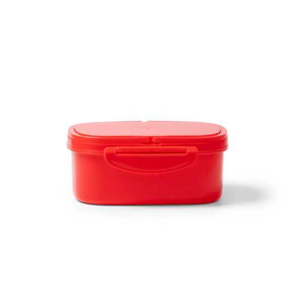 Fiambreras CAMDEN en color rojo para personalizar con tu logo, nombre o foto