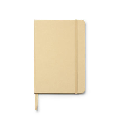 Libretas FRUTI en color oliva — impresión personalizada de tu logo