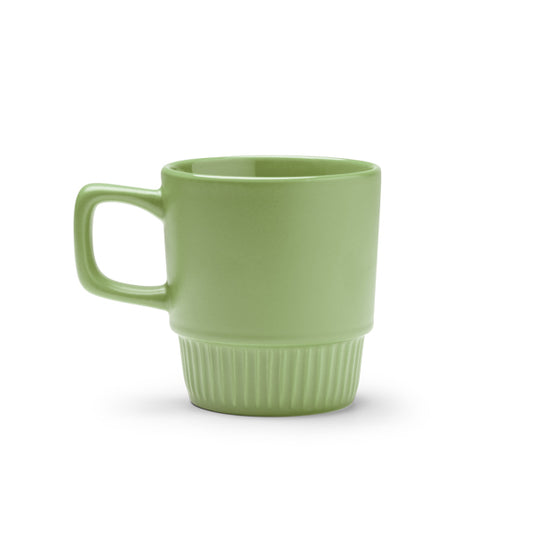 Taza LONGI en color verde salvia, personalización a medida en Crea41