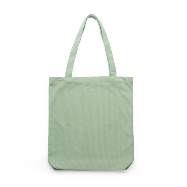 Bolsas FASLER en color verde salvia — impresión personalizada de tu logo