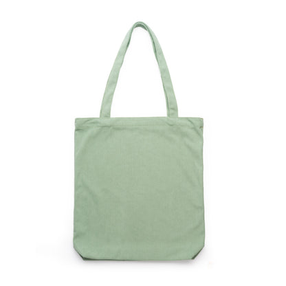 Bolsas FASLER en color verde salvia — impresión personalizada de tu logo