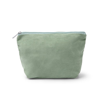Neceseres LOTER en color verde salvia — impresión personalizada de tu logo