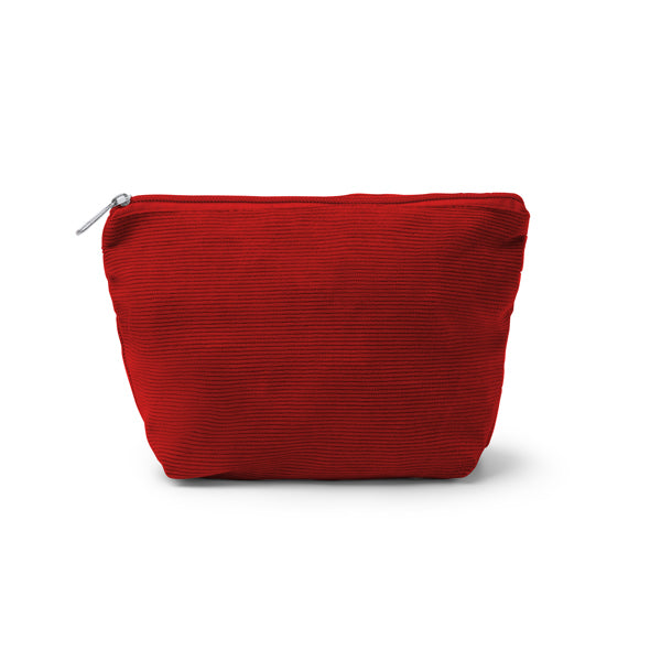 Neceseres LOTER en color rojo — impresión personalizada de tu logo