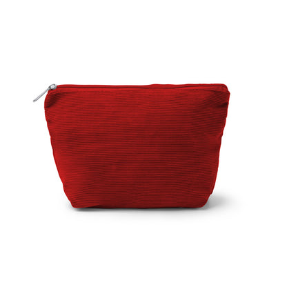 Neceseres LOTER en color rojo — impresión personalizada de tu logo