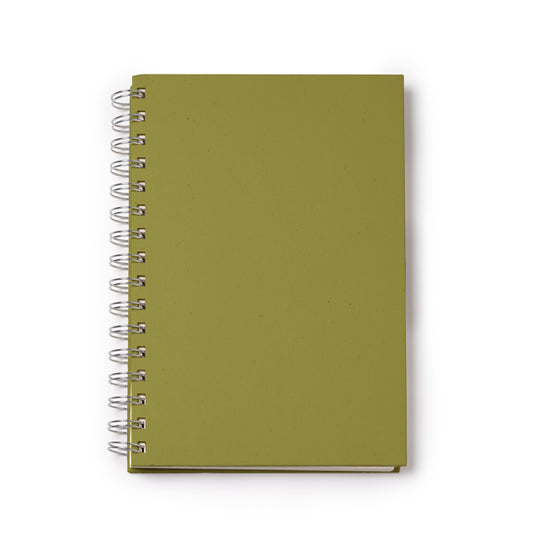Libretas RANIC en color verde oasis para personalizar con tu logo, nombre o foto