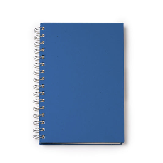 Libretas RANIC en color royal claro, personalización a medida en Gráficas Hugo
